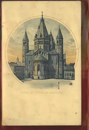 Mainz Rhein Dom / Mainz Rhein /Mainz Stadtkreis