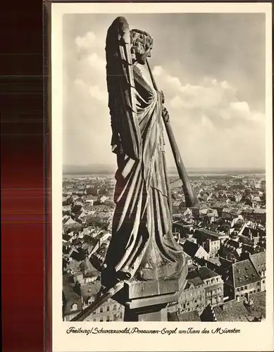 Freiburg Breisgau Muenster (Posaunen Engel) Kat. Freiburg im Breisgau