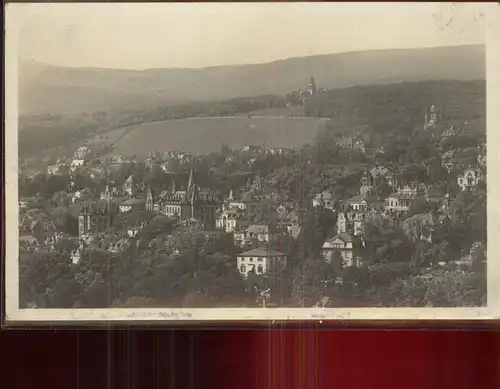 Wiesbaden Blick auf Neroberg Kat. Wiesbaden