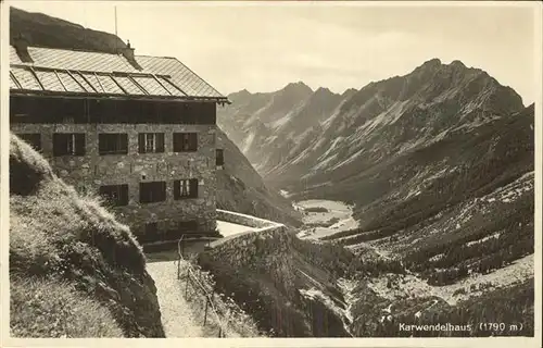 Karwendel Karwendelhaus Kat. Schwaz