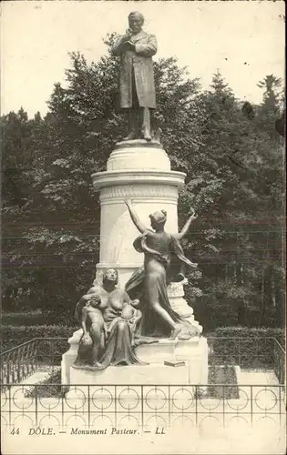 Dole Jura Monument Pasteur Denkmal Kat. Dole