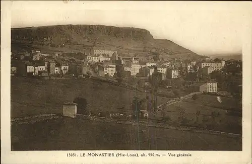 Le Monastier sur Gazeille Vue generale Kat. Le Monastier sur Gazeille