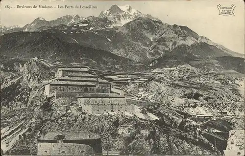 Modane Les Forts de Lesseillon Kat. Modane