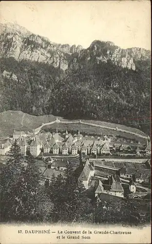 Saint Pierre de Chartreuse Isere Couvent de la Grande Chartreuse et le Grand Som Kat. Saint Pierre de Chartreuse