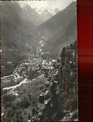 Cauterets Vue a vol d oiseau Kat. Cauterets