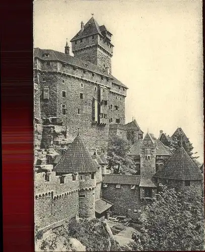 Hohkoenigsburg Haut Koenigsbourg Chateau Kat. Orschwiller