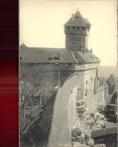 Hohkoenigsburg Haut Koenigsbourg Teilansicht Kat. Orschwiller