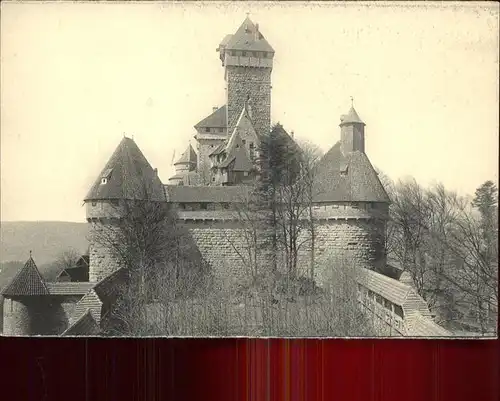 Hohkoenigsburg Haut Koenigsbourg Schloss Kat. Orschwiller