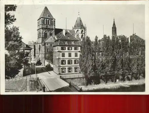 Strasbourg Alsace Eglise Saint Thomas Kirche Kat. Strasbourg