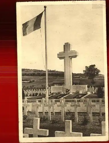 Verdun Meuse Cimetiere des 7 Soldats Inconnus Friedhof der 7 unbekannten Soldaten Kat. Verdun