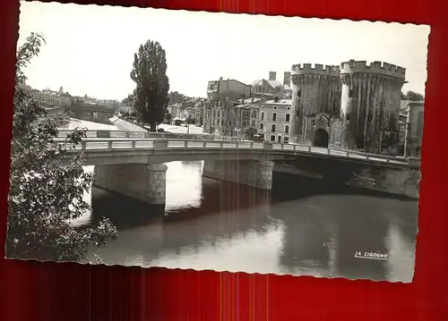 Verdun Meuse Pont et Porte Chausee Bruecke Tor Kat. Verdun