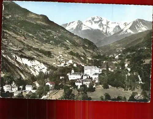 Brides les Bains Vue generale et les Alpes Kat. Brides les Bains