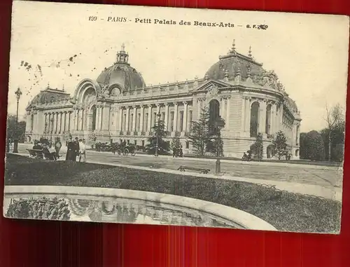 Paris Petit Palais des Beaux Arts Kat. Paris