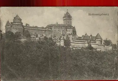 Hohkoenigsburg Haut Koenigsbourg Vue d ensemble Kat. Orschwiller