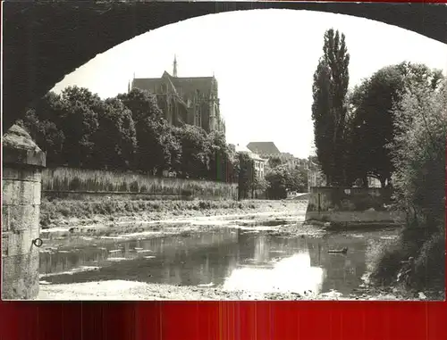 Metz Moselle Vue du Pontiffroy Kat. Metz