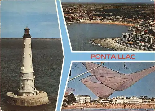 Pontaillac Plage Phare de Cordouan Sporting Casino Strand Leuchtturm Kat. La Rochelle