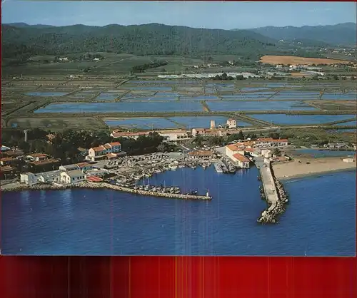 Hyeres Port des Salins vue aerienne Kat. Hyeres