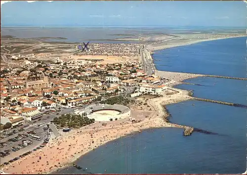 Saintes-Maries-de-la-Mer Vue aerienne /  /