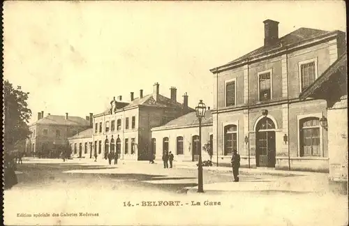 Belfort Alsace La Gare Kat. Belfort