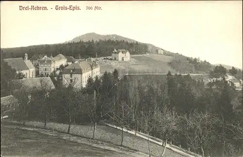 Drei aehren Trois Epis Panorama Kat. Ammerschwihr