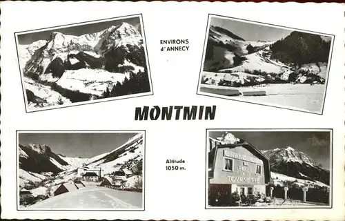 Montmin Vues d ensemble Chalet Station de Sports d Hiver Kat. Montmin