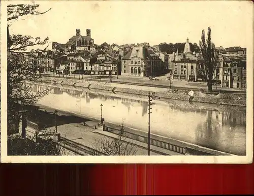 Verdun Meuse Vue sur la Meuse Kat. Verdun