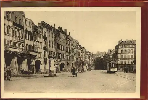 Metz Moselle Place Saint Louis tram Kat. Metz