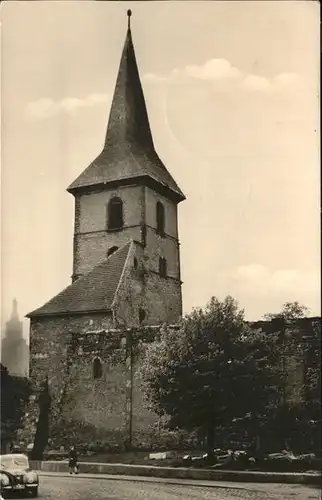Weida Thueringen Wiedenkirche Ruine