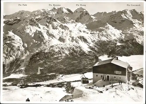 St Moritz GR Luftseilbahn / St Moritz /Bz. Maloja