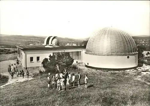 Sternwarte Urania Observatorium Suhl Thueringer Wald Kat. Gebaeude