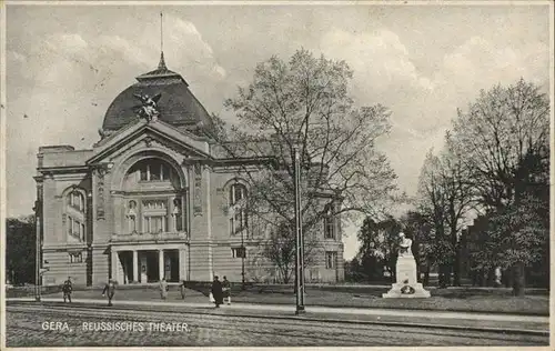 Theatergebaeude Gera Reussisches Theater Kat. Gebaeude