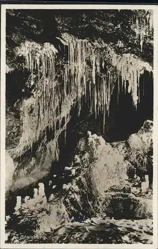 Hoehlen Caves Grottes Feengrotte Saalfeld Gralsburg Kat. Berge