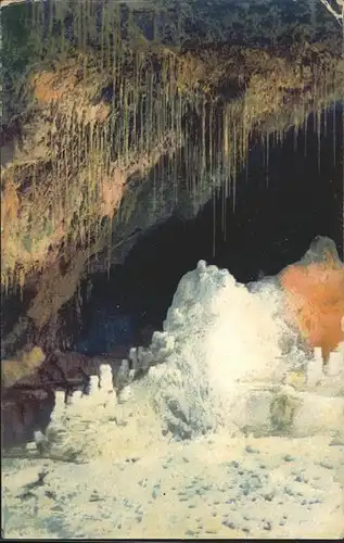Hoehlen Caves Grottes Feengrotte Saalfeld Gralsburg Kat. Berge
