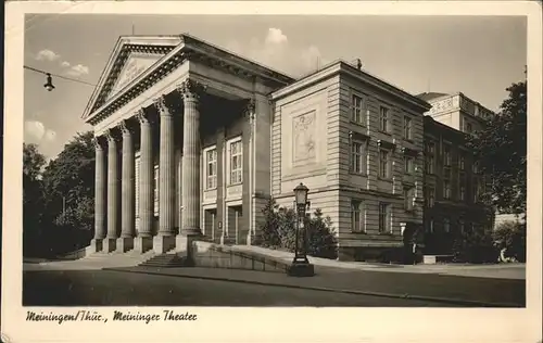 Theatergebaeude Meiningen  Kat. Gebaeude