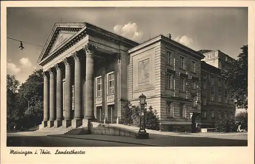 Theatergebaeude Meiningen Landestheater Kat. Gebaeude