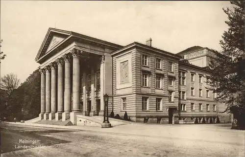 Theatergebaeude Meiningen Landestheater Kat. Gebaeude