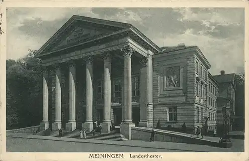Theatergebaeude Meiningen Landestheater Kat. Gebaeude