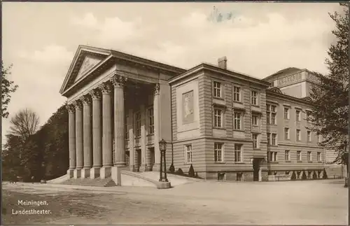 Theatergebaeude Meiningen Landestheater Kat. Gebaeude