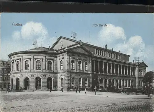 Theatergebaeude Gotha Hoftheater Kat. Gebaeude
