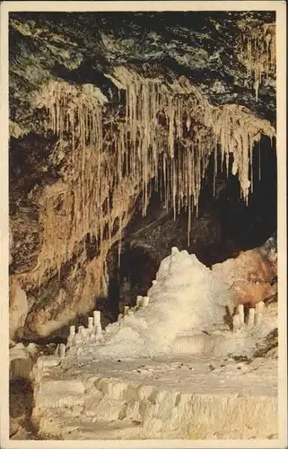 Hoehlen Caves Grottes Feengrotte Saalfeld Gralsburg Kat. Berge