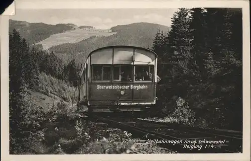 Zahnradbahn Oberweissbach Schwarzatal Kat. Bergbahn