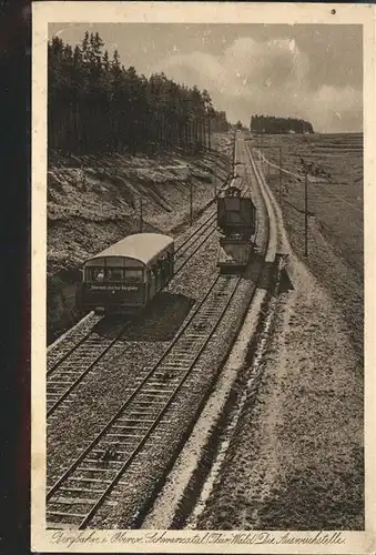 Bergbahn Oberweissbach Schwarzatal Lichtenhain Kat. Bergbahn