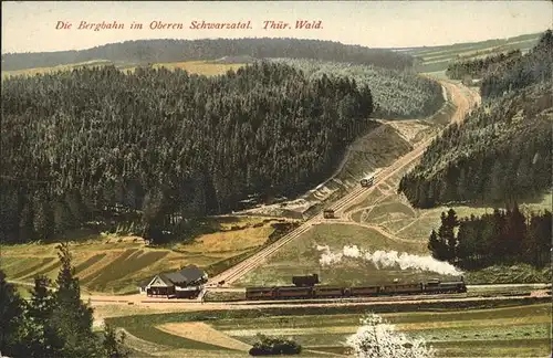 Bergbahn Oberweissbach Oberen Schwarzatal  Kat. Bergbahn