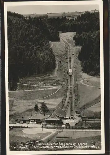 Bergbahn Oberweissbach Schwarzatal Thueringer Wald Kat. Bergbahn