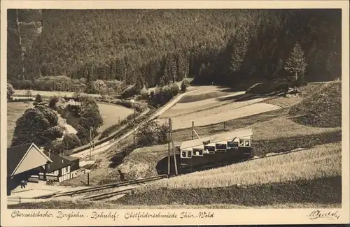 Bergbahn Oberweissbach Obstfelderschmiede Schwarzatal  Kat. Bergbahn