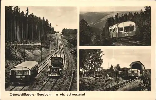 Bergbahn Oberweissbach Schwarzatal Kat. Bergbahn