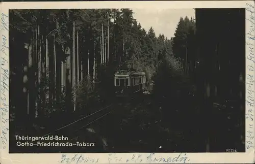 Strassenbahn Thueringerwaldbahn Gotha Friedrichrida Tabarz Kat. Strassenbahn