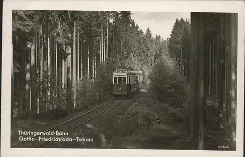 Strassenbahn Thueringerwaldbahn Tabarz Kat. Strassenbahn