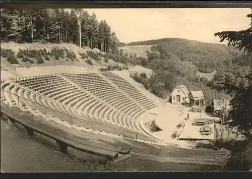 Freilichtbuehne Thingstaette Steinbach Langenbach Meininger Theater Kat. Theater