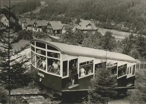 Bergbahn Oberweissbach Thueringer Wald Kat. Bergbahn